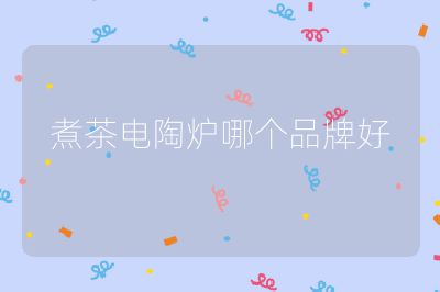 煮茶電陶爐哪個品牌好