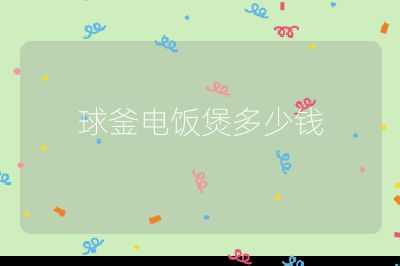 球釜電飯煲多少錢