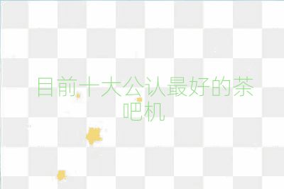 目前十大公認最好的茶吧機
