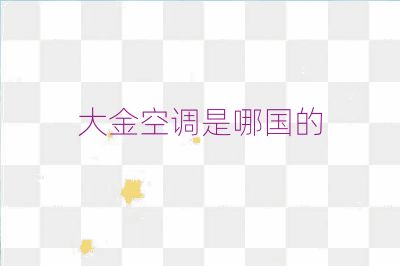 大金空調(diào)是哪國的