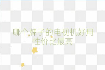 哪個(gè)牌子的電視機(jī)好用性價(jià)比最高