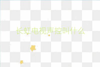 長虹電視聲控叫什么